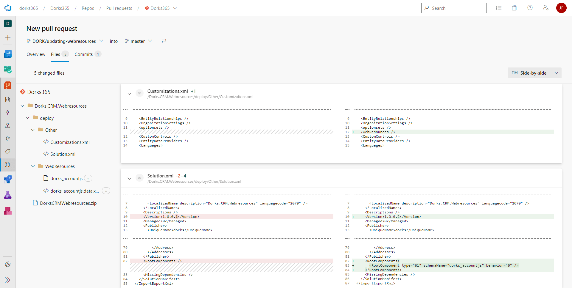 Image18 - Azure DevOps - Pull Request Overview Part1